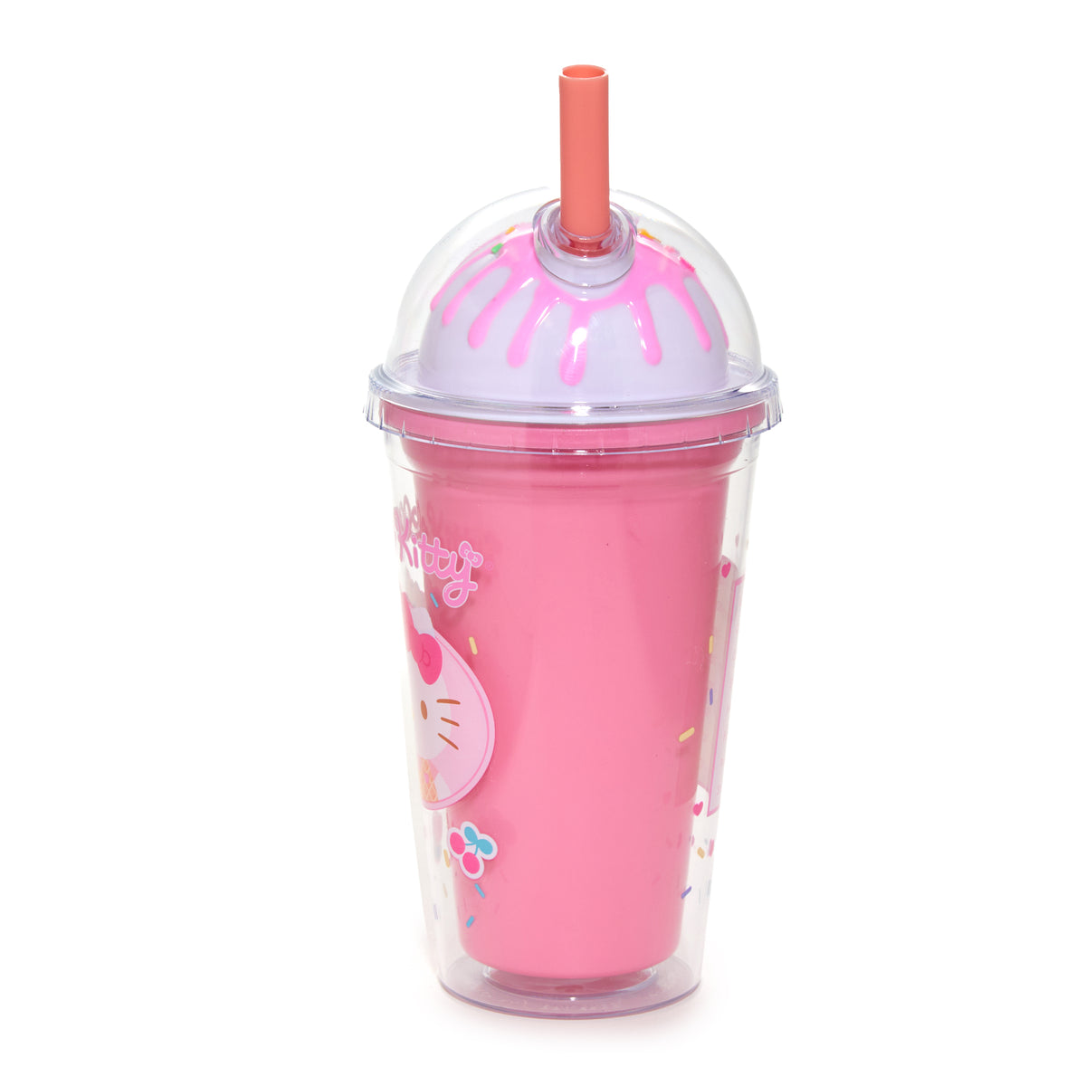 Hello Kitty Ice Cream Dome Acrylic Tumbler Home Goods BIOWORLD   