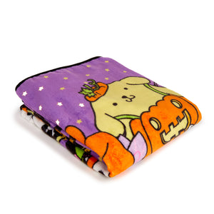 Hello Kitty and Friends Halloween Portrait Throw Blanket Home Goods BIOWORLD   