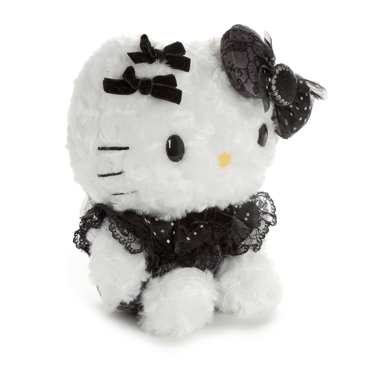 Hello Kitty 8&quot; Plush (Pretty Pose Monochrome Series) Plush NAKAJIMA CORPORATION   