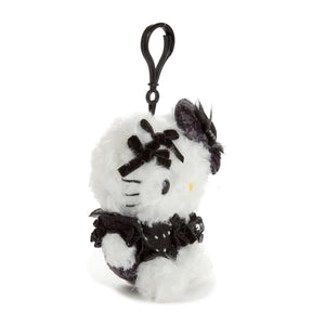 Hello Kitty Mascot Clip (Pretty Pose Monochrome Series) Plush NAKAJIMA CORPORATION   