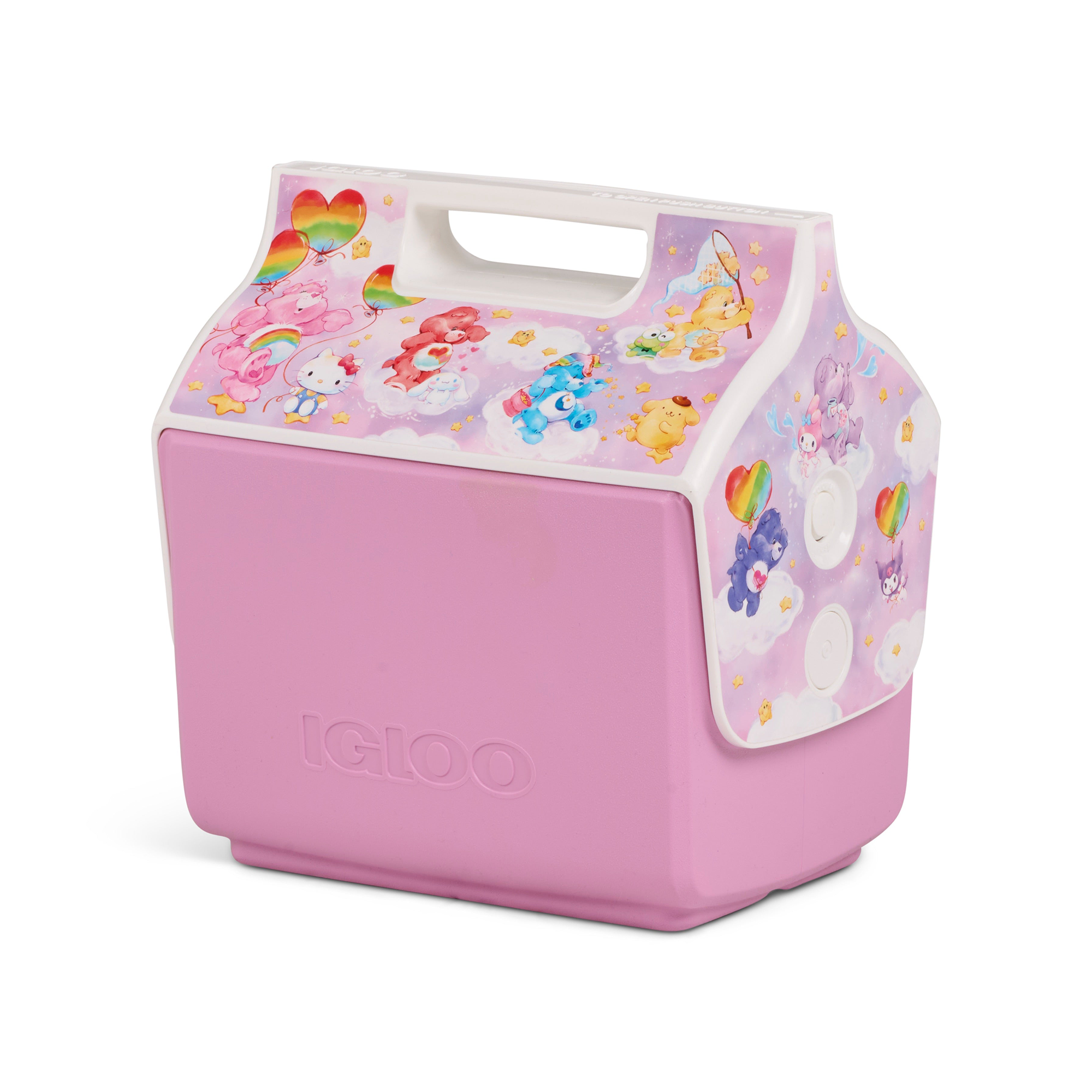 Hello Kitty and Friends x Care Bears Igloo Little Playmate 7 Qt Cooler Travel Igloo Products Corp   