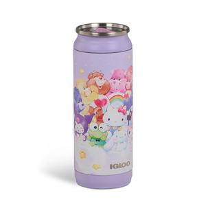 Hello Kitty and Friends x Care Bears Igloo 16 Oz Can Cooler Travel Igloo Products Corp   