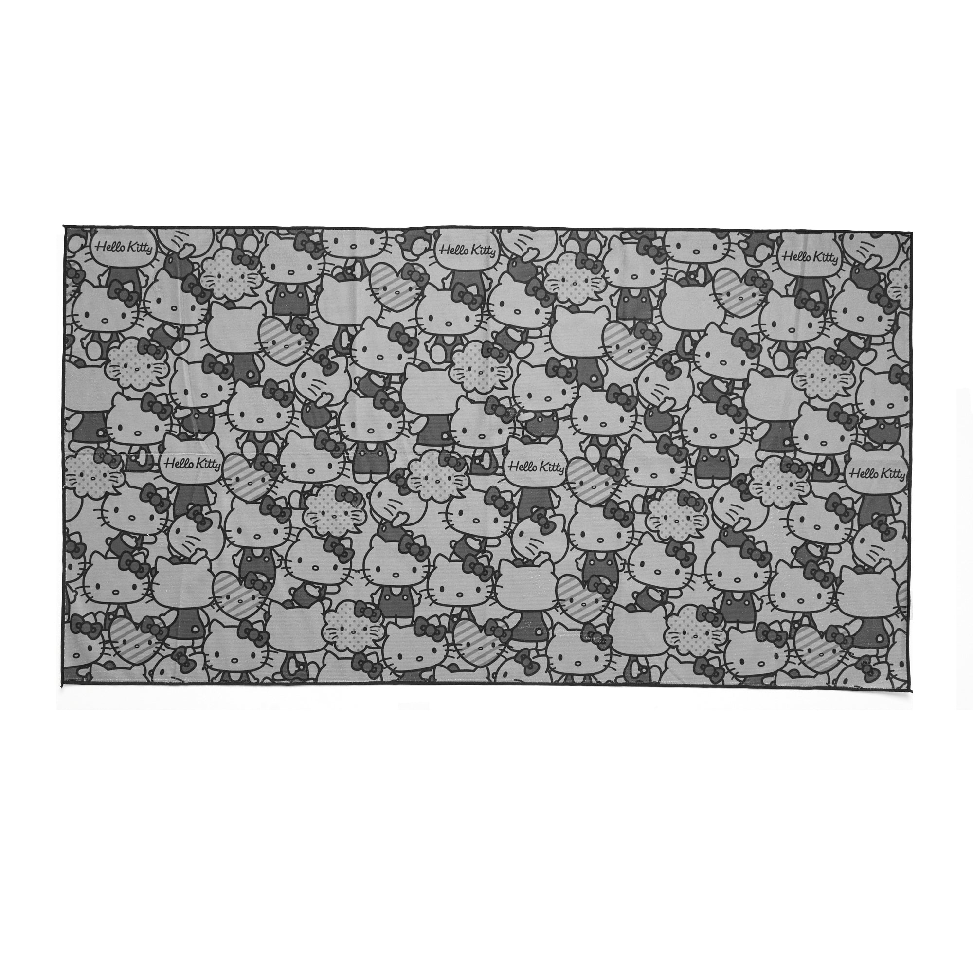 Hello Kitty Bath Towel (Pretty Pose Monochrome Series) Home Goods NAKAJIMA CORPORATION   