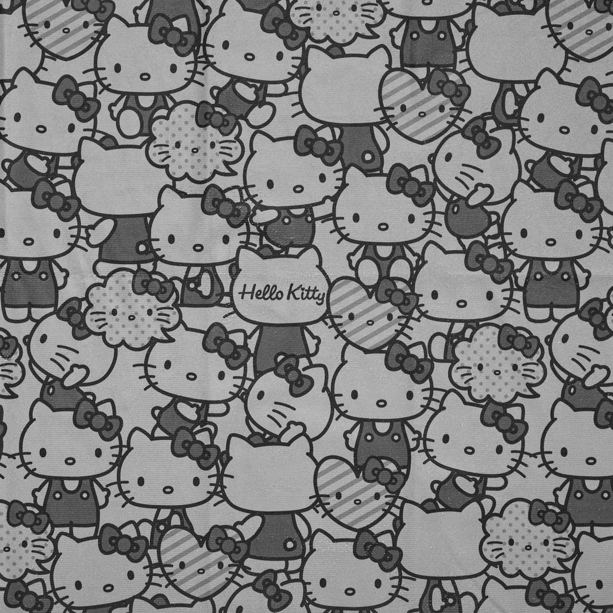 Hello Kitty Bath Towel (Pretty Pose Monochrome Series) Home Goods NAKAJIMA CORPORATION   