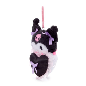 Kuromi Lovely Ribbons Mascot Clip Plush NAKAJIMA CORPORATION   