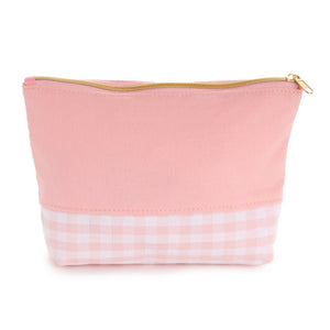 My Melody Chenille Gingham Zipper Pouch Bags NAKAJIMA CORPORATION   