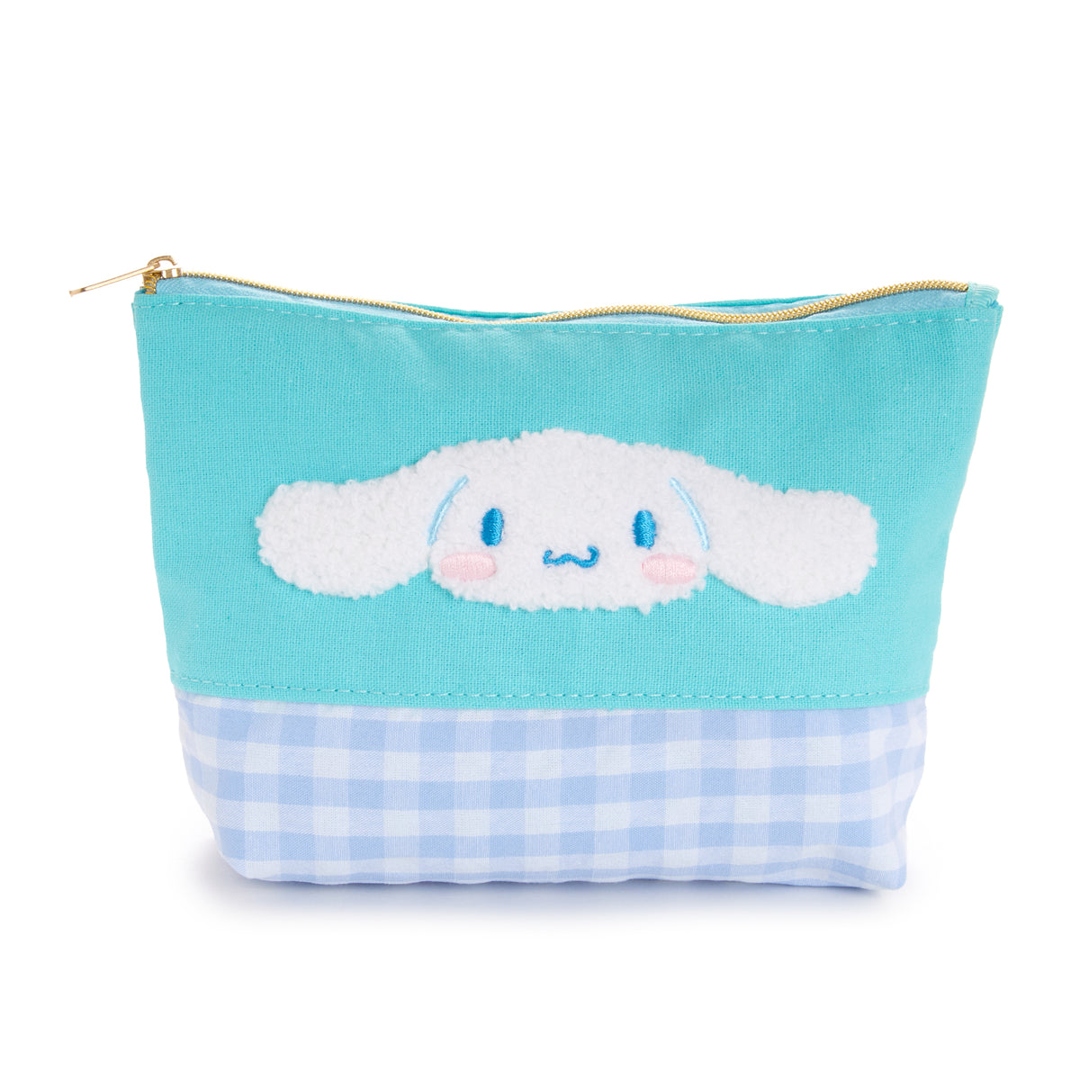 Cinnamoroll Chenille Gingham Zipper Pouch Bags NAKAJIMA CORPORATION   