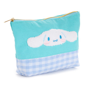 Cinnamoroll Chenille Gingham Zipper Pouch Bags NAKAJIMA CORPORATION   