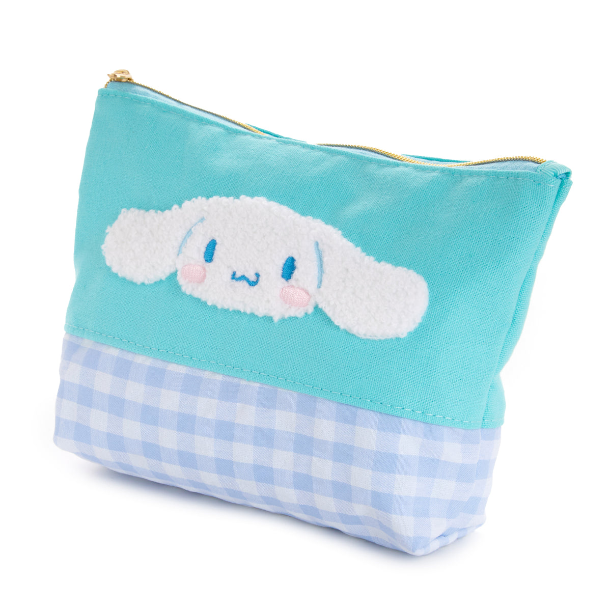 Cinnamoroll Chenille Gingham Zipper Pouch Bags NAKAJIMA CORPORATION   