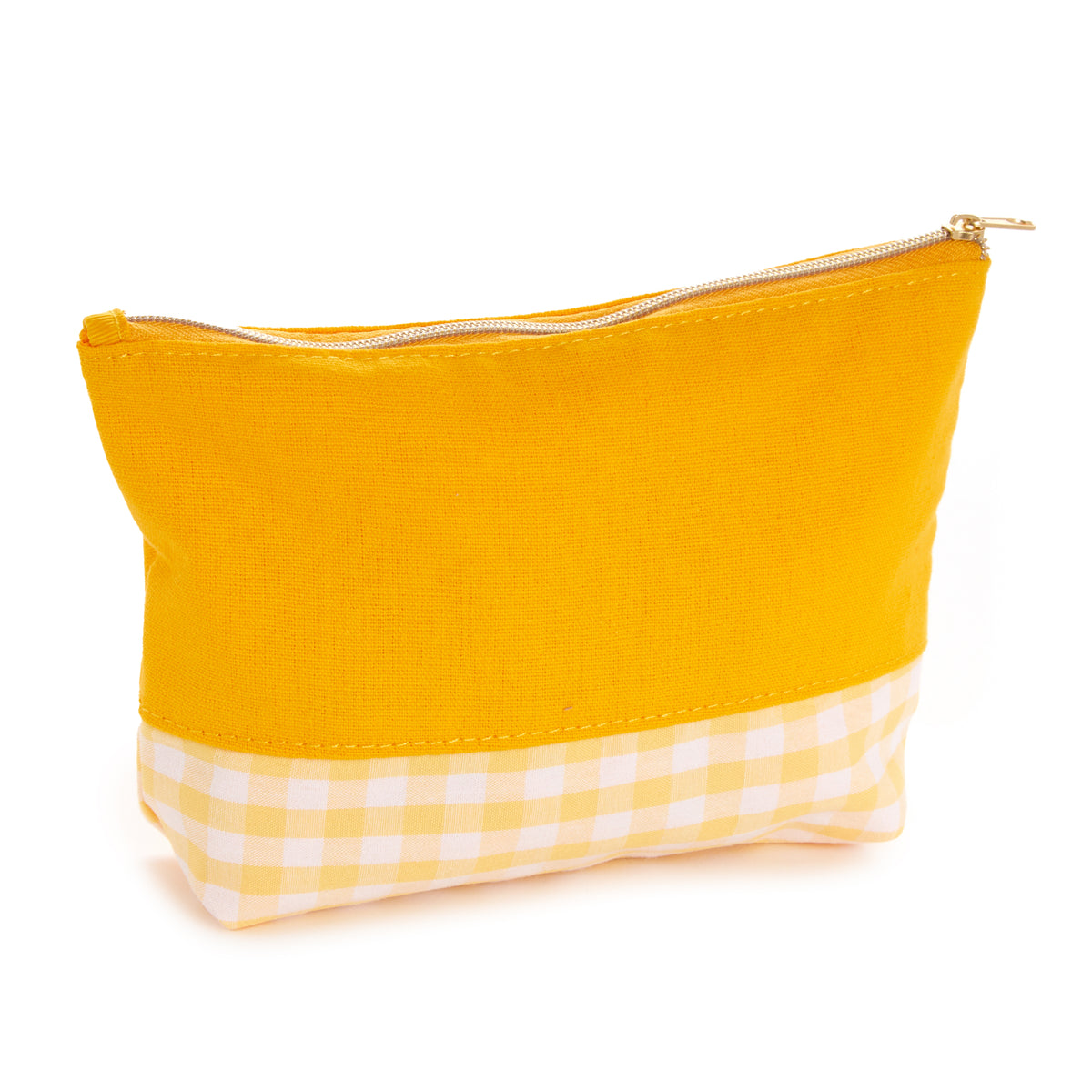 Pompompurin Chenille Gingham Zipper Pouch Bags NAKAJIMA CORPORATION   