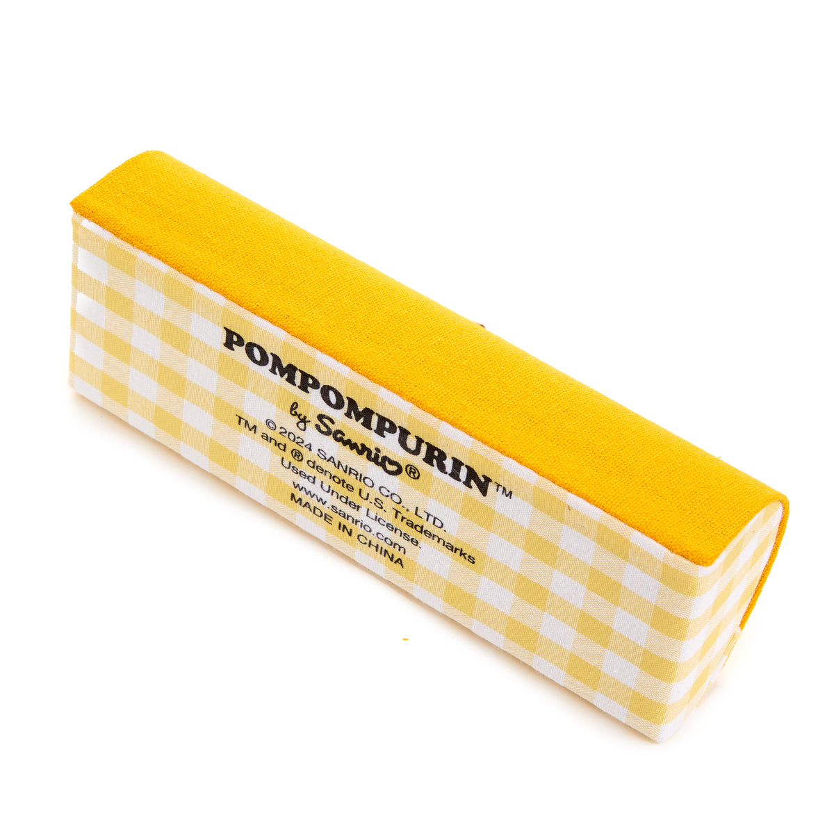 Pompompurin Chenille Gingham Eyewear Case Accessory NAKAJIMA CORPORATION   