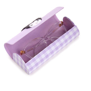 Kuromi Chenille Gingham Eyewear Case Accessory NAKAJIMA CORPORATION   