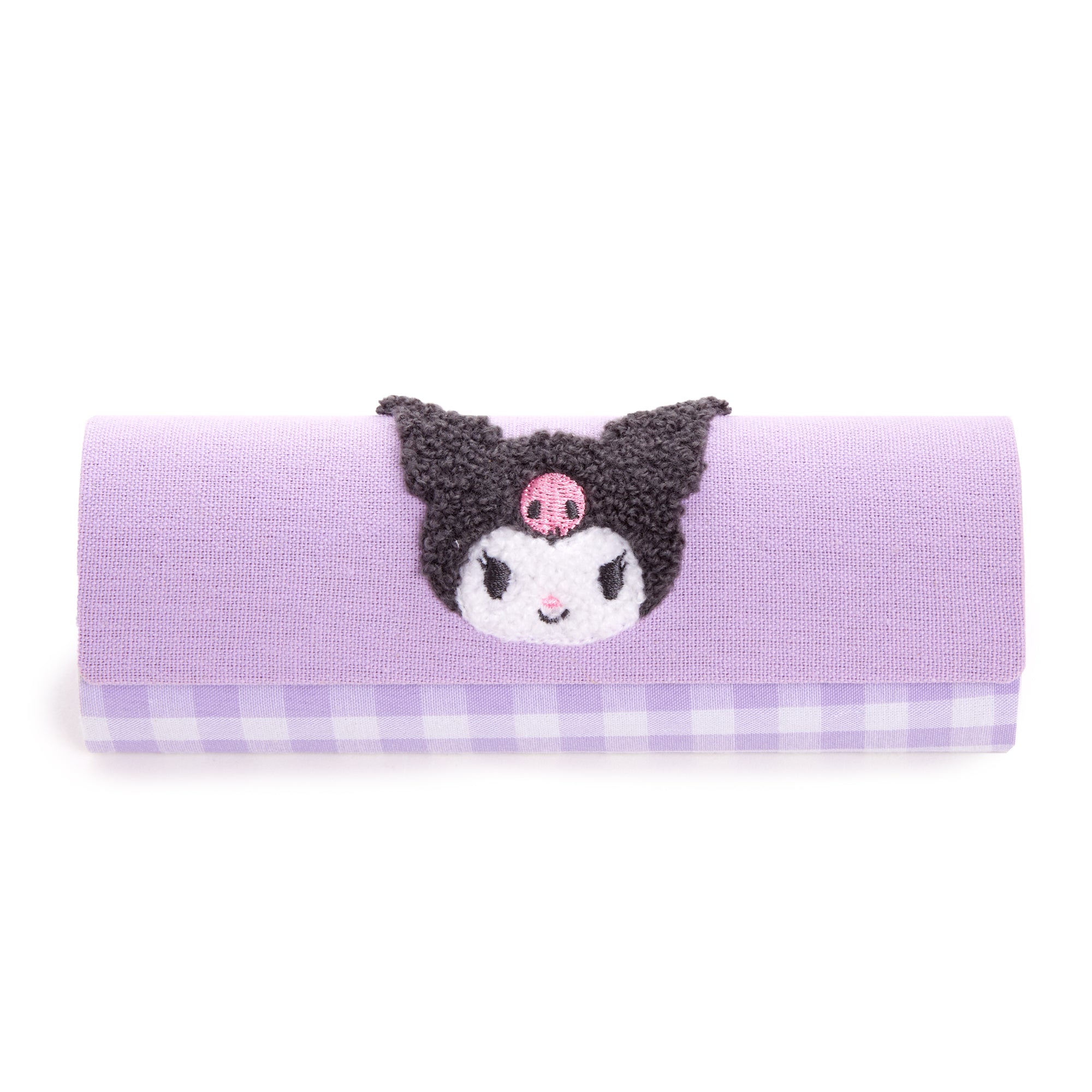 Kuromi Chenille Gingham Eyewear Case Accessory NAKAJIMA CORPORATION   