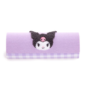 Kuromi Chenille Gingham Eyewear Case Accessory NAKAJIMA CORPORATION   