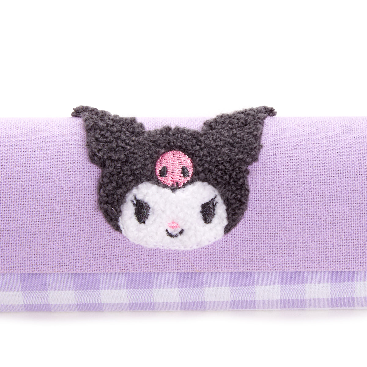 Kuromi Chenille Gingham Eyewear Case Accessory NAKAJIMA CORPORATION   