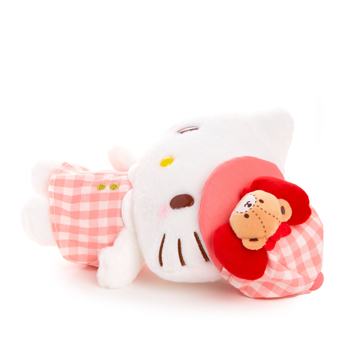 Hello Kitty 8&quot; Plush (Gingham Cap Series) Plush NAKAJIMA CORPORATION   