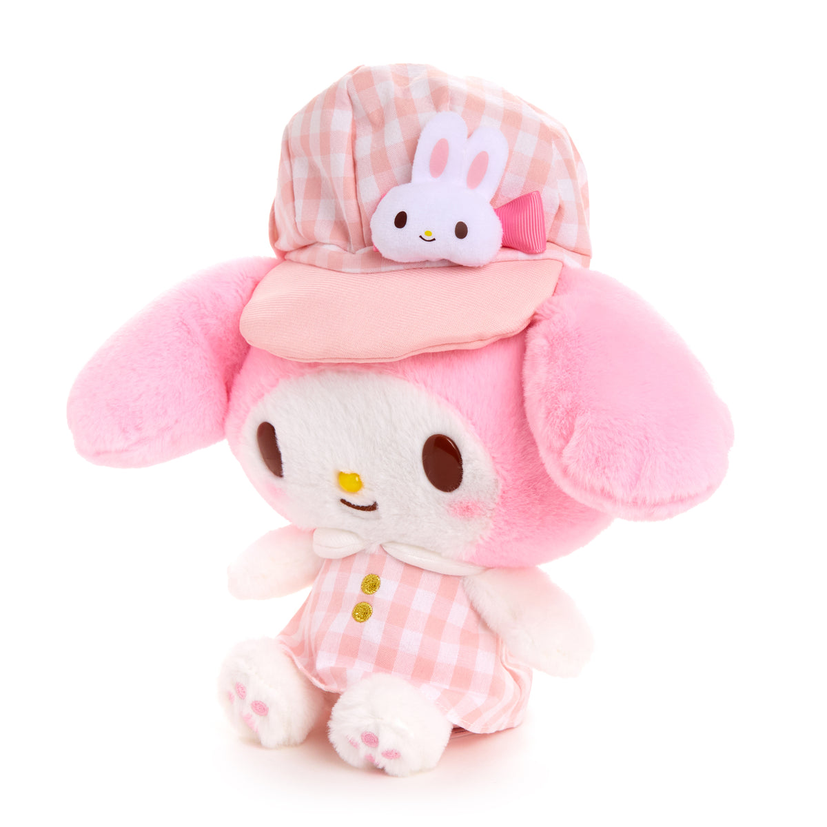 My Melody 8&quot; Plush (Gingham Cap Series) Plush NAKAJIMA CORPORATION   