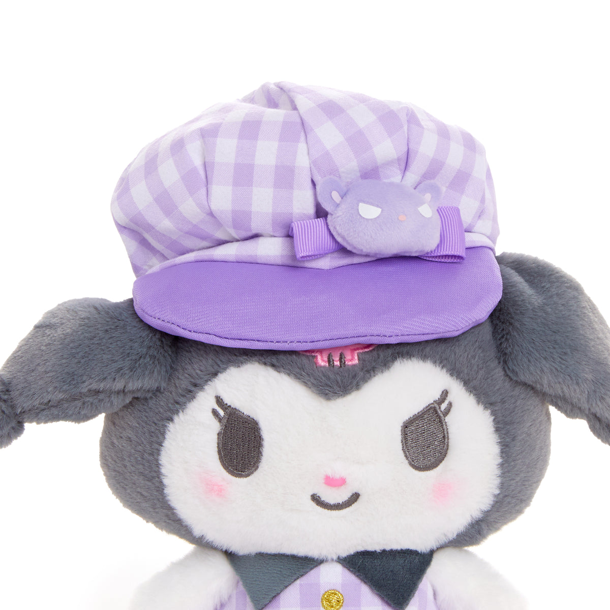 Kuromi 8&quot; Plush (Gingham Cap Series) Plush NAKAJIMA CORPORATION   