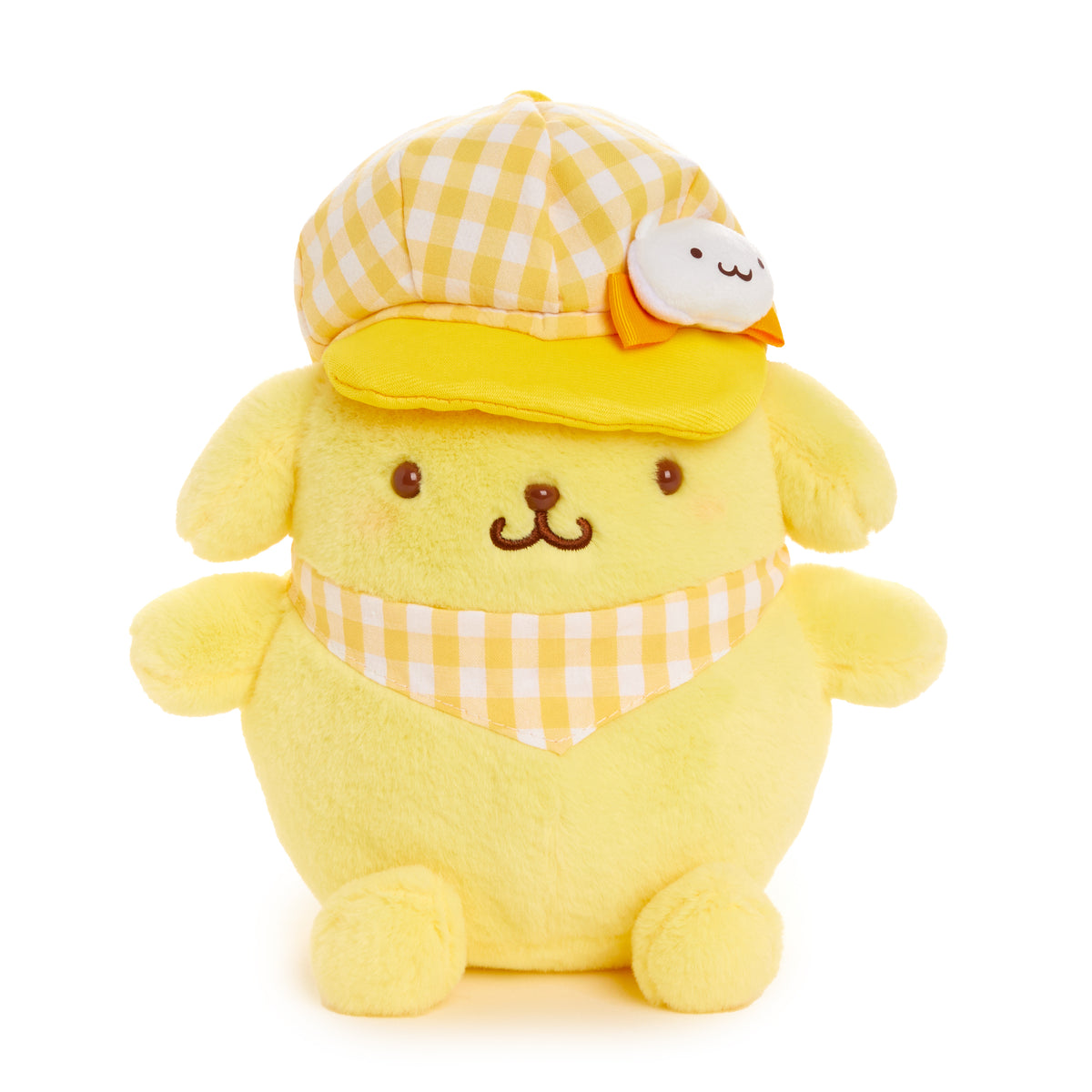 Pompompurin 8&quot; Plush (Gingham Cap Series) Plush NAKAJIMA CORPORATION   