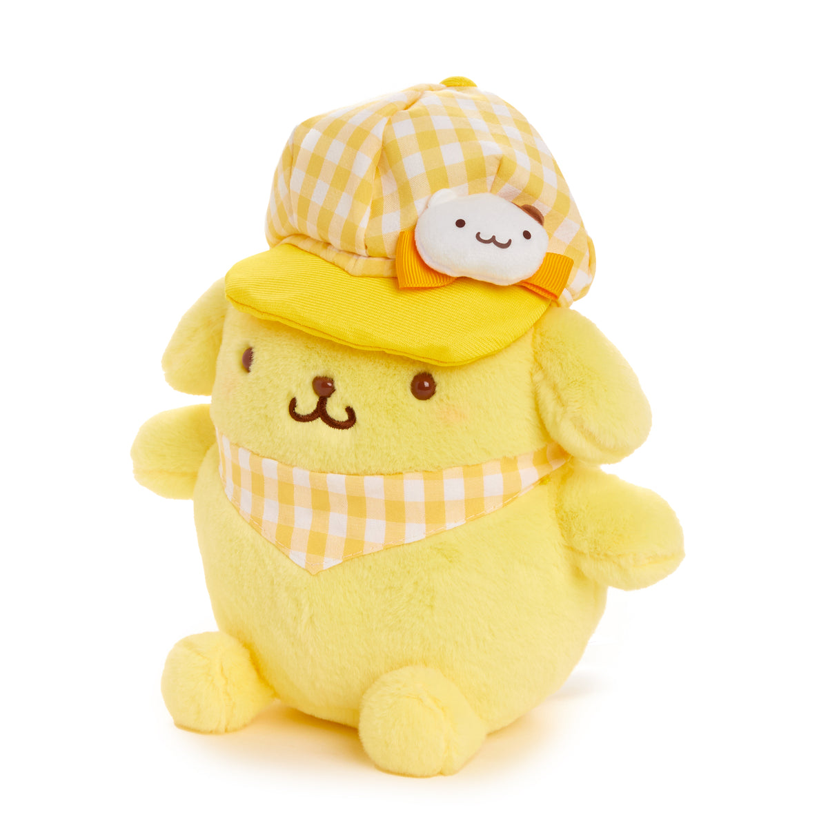 Pompompurin 8&quot; Plush (Gingham Cap Series) Plush NAKAJIMA CORPORATION   