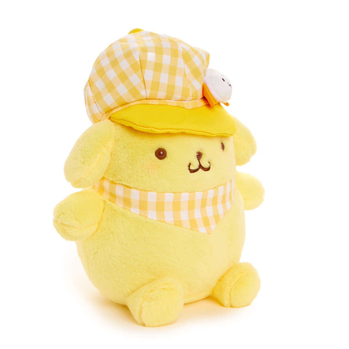 Pompompurin 8&quot; Plush (Gingham Cap Series) Plush NAKAJIMA CORPORATION   