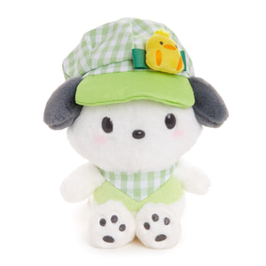 Pochacco 8" Plush (Gingham Cap Series) Plush NAKAJIMA CORPORATION   