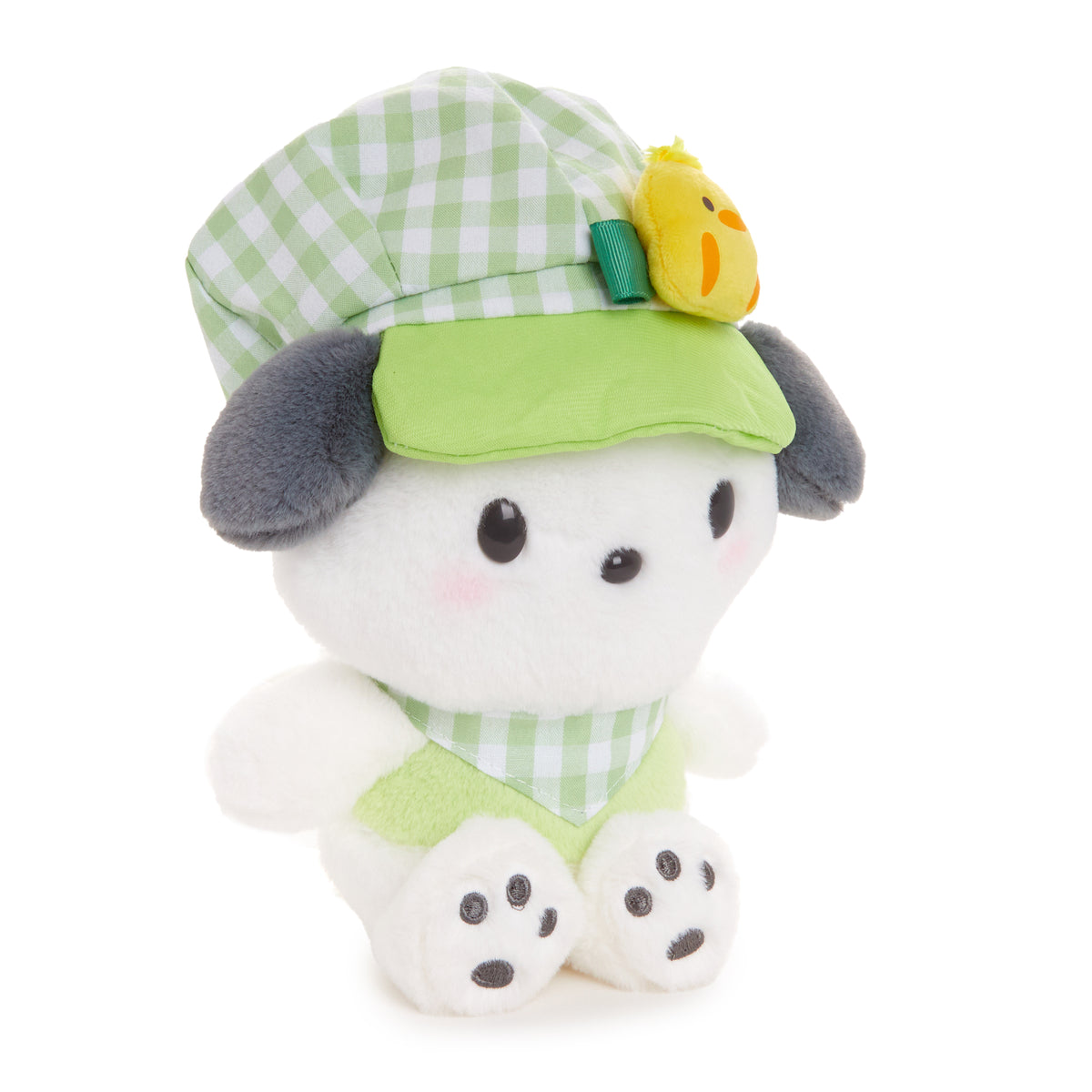 Pochacco 8&quot; Plush (Gingham Cap Series) Plush NAKAJIMA CORPORATION   