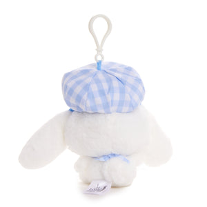 Cinnamoroll Plush Mascot Clip (Gingham Cap Series) Plush NAKAJIMA CORPORATION   