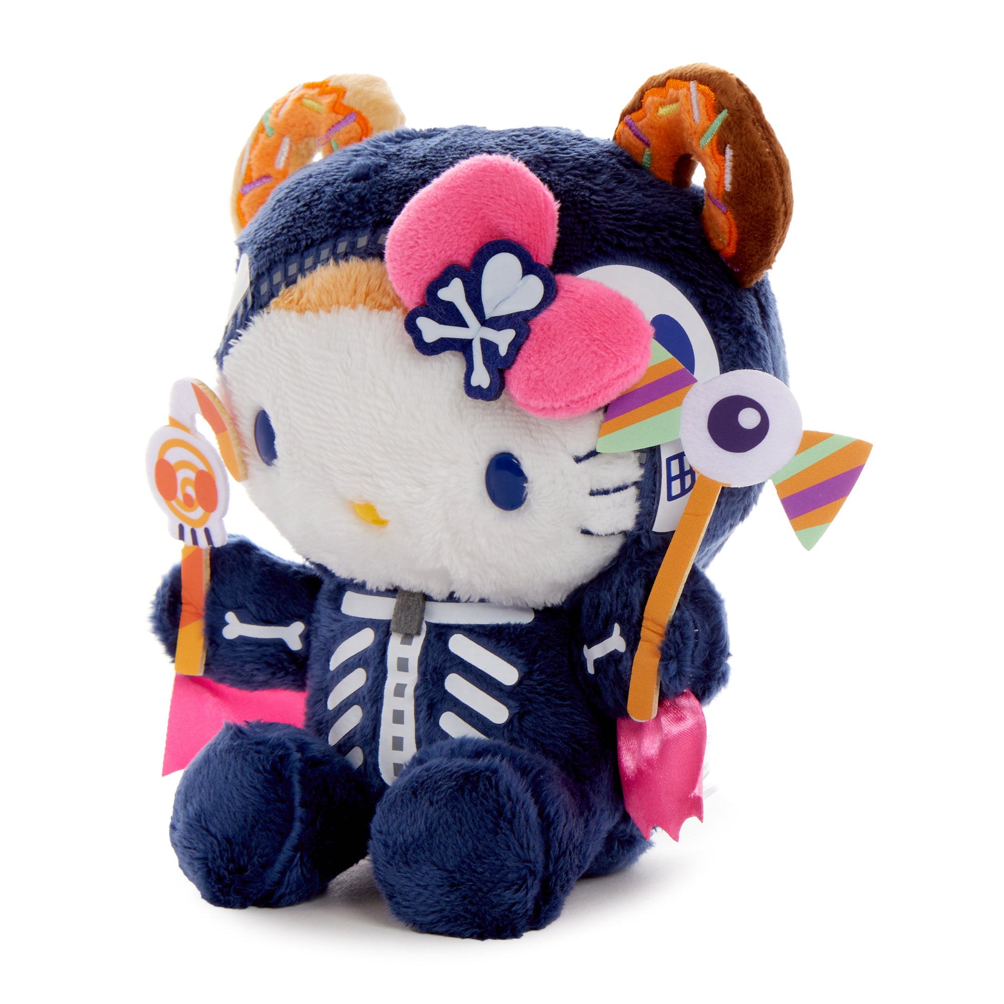 Hello Kitty x Tokidoki Halloween Bean Doll (Skeleton) Plush NAKAJIMA CORPORATION   