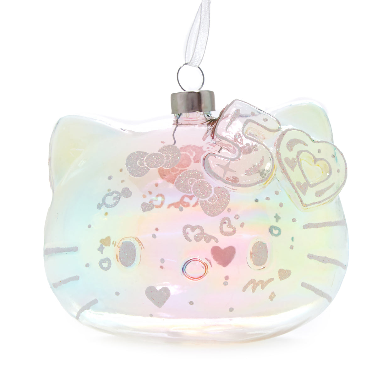 Hello Kitty x Kat + Annie Glass Ornament (50th Anniv.) Seasonal RAUCH BRANDS   