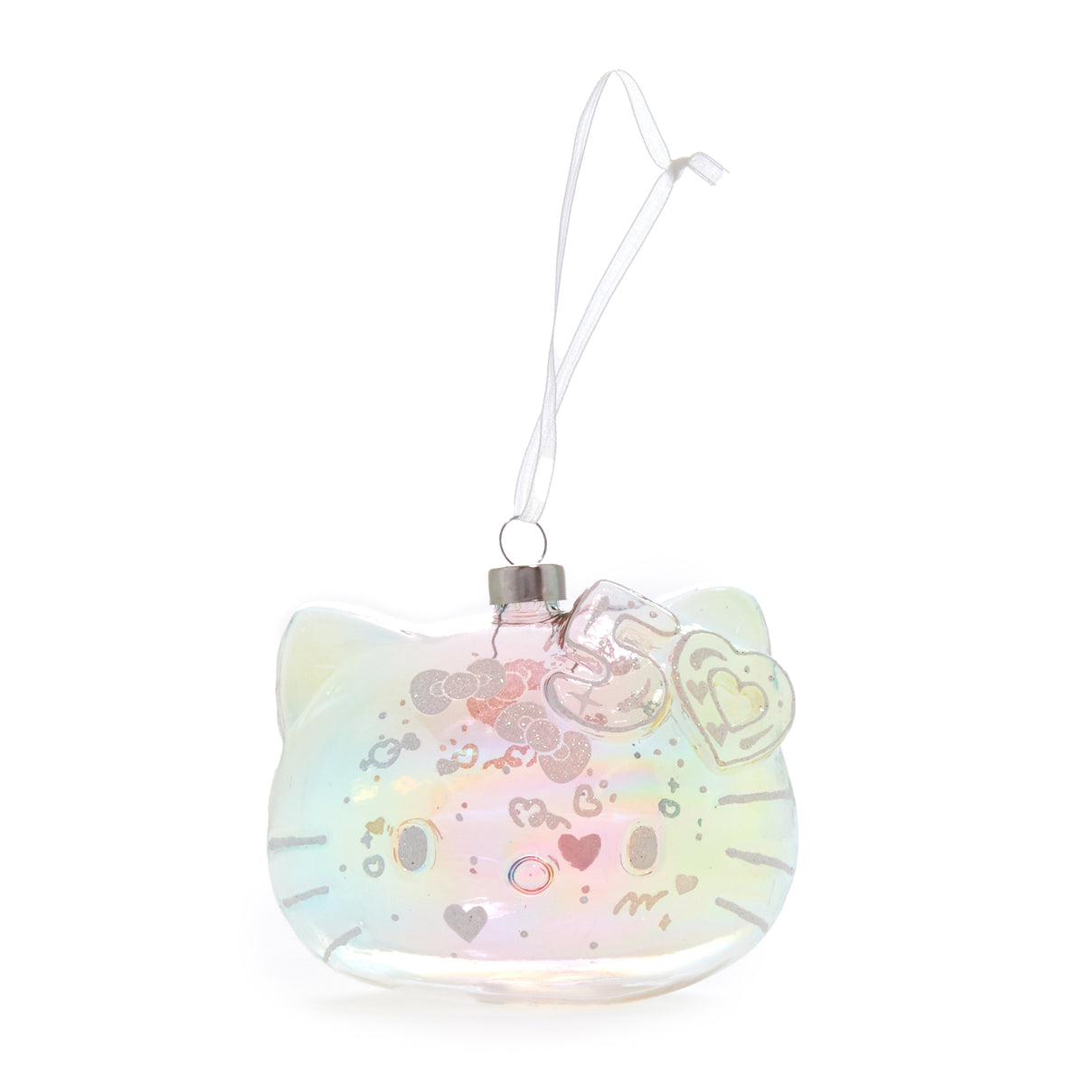 Hello Kitty x Kat + Annie Glass Ornament (50th Anniv.) Seasonal RAUCH BRANDS   