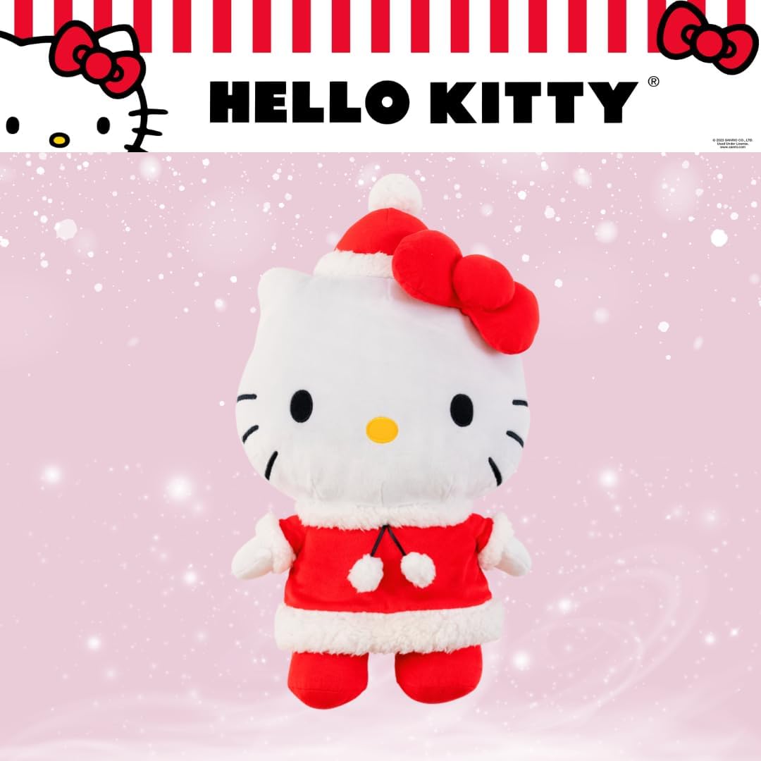 Hello Kitty Holiday Plush Cuddle Pillow Buddy Home Goods Franco Manufacturing Co Inc   