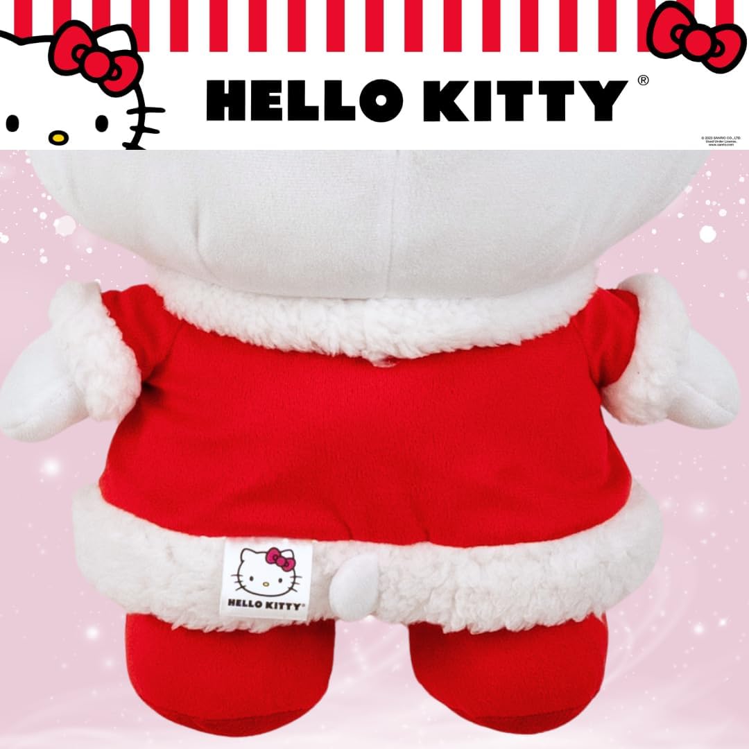 Hello Kitty Holiday Plush Cuddle Pillow Buddy Home Goods Franco Manufacturing Co Inc   