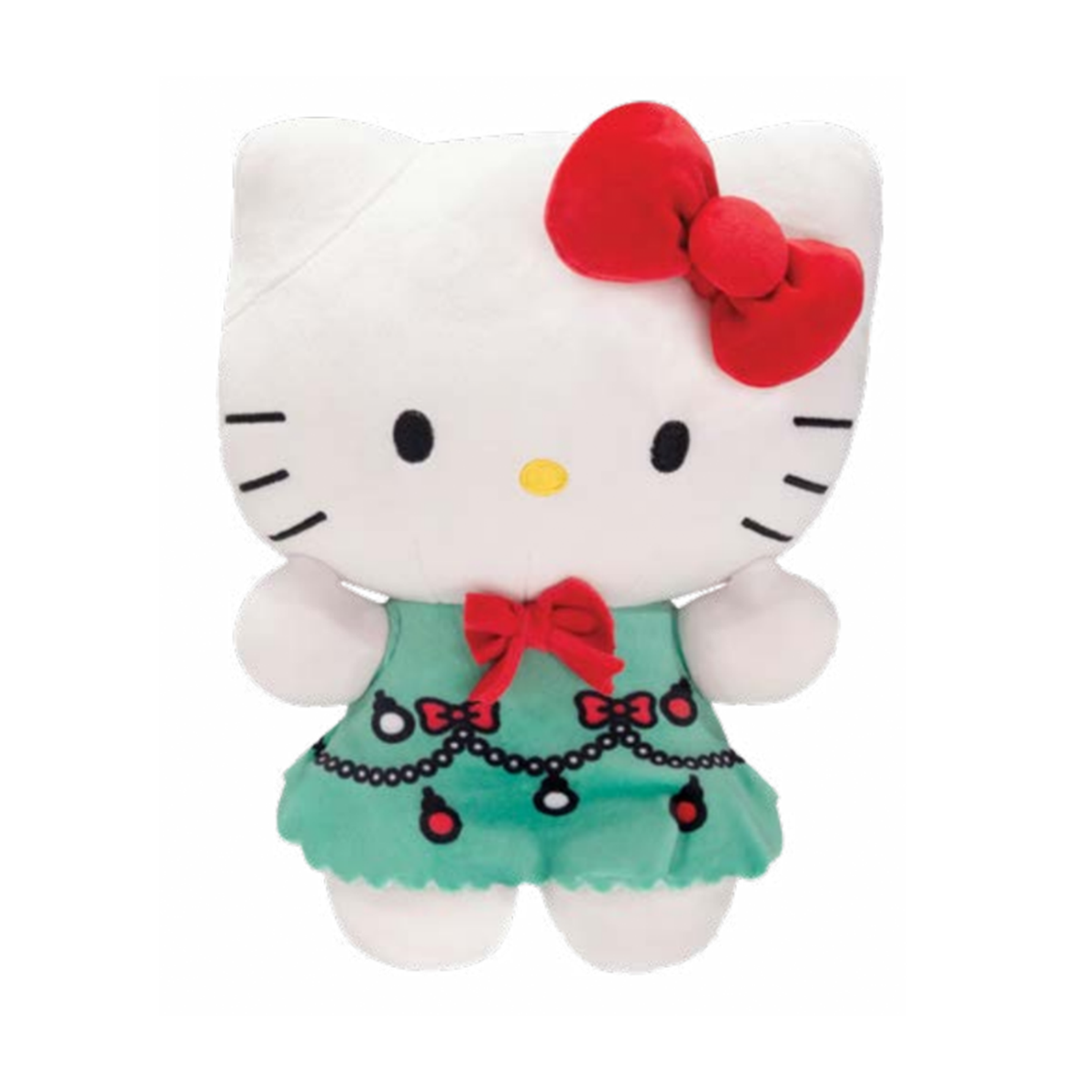 Hello Kitty 10&quot; Holiday Dress Plush Plush FIESTA   