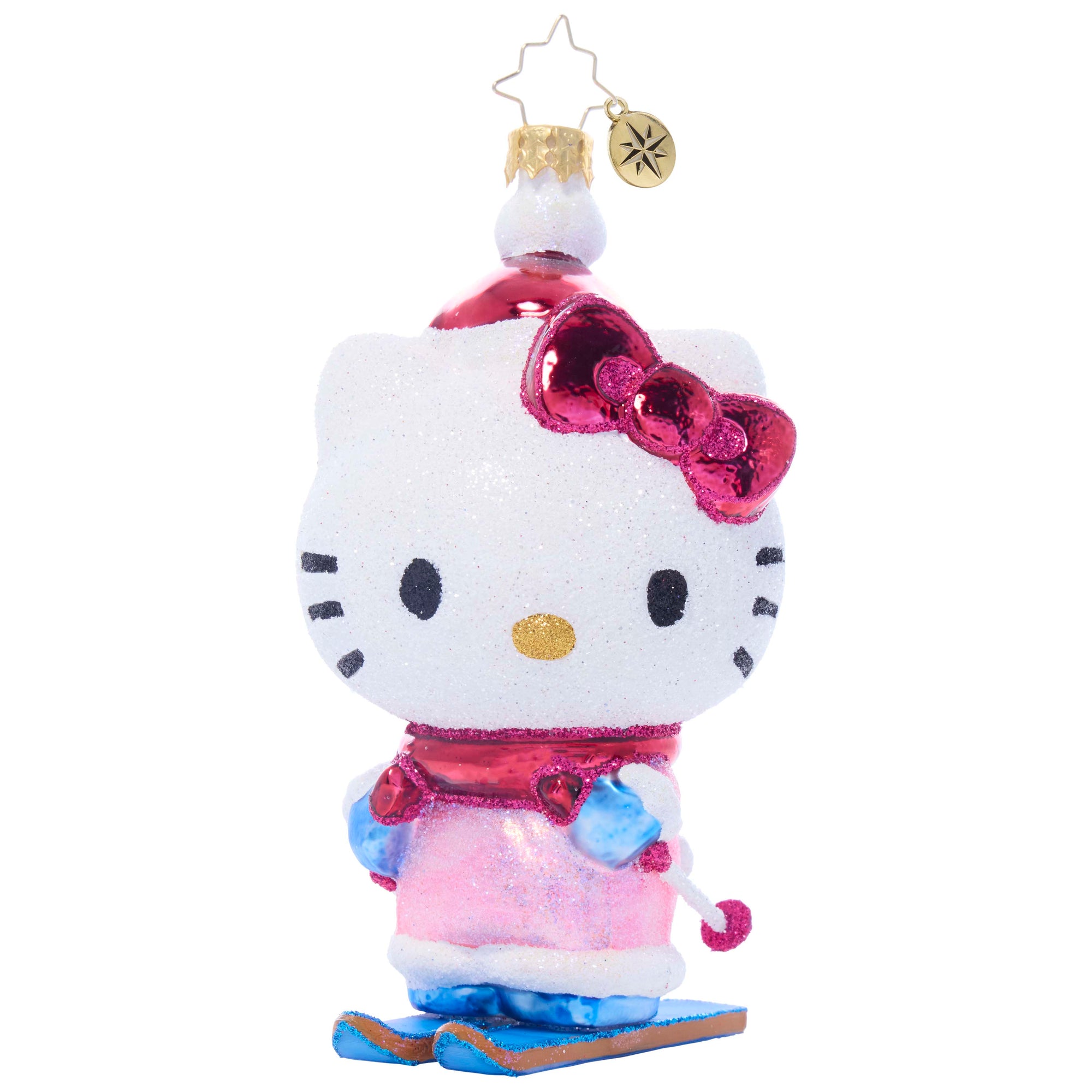 Hello Kitty x Christopher Radko Handmade Glass Ornament (Aspen Adventure) Seasonal RAUCH BRANDS   