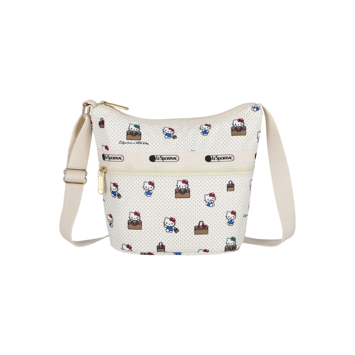 Hello Kitty x LeSportsac Mini Bucket Shoulder Bag (No Bag No Life) Bags LeSportsac   