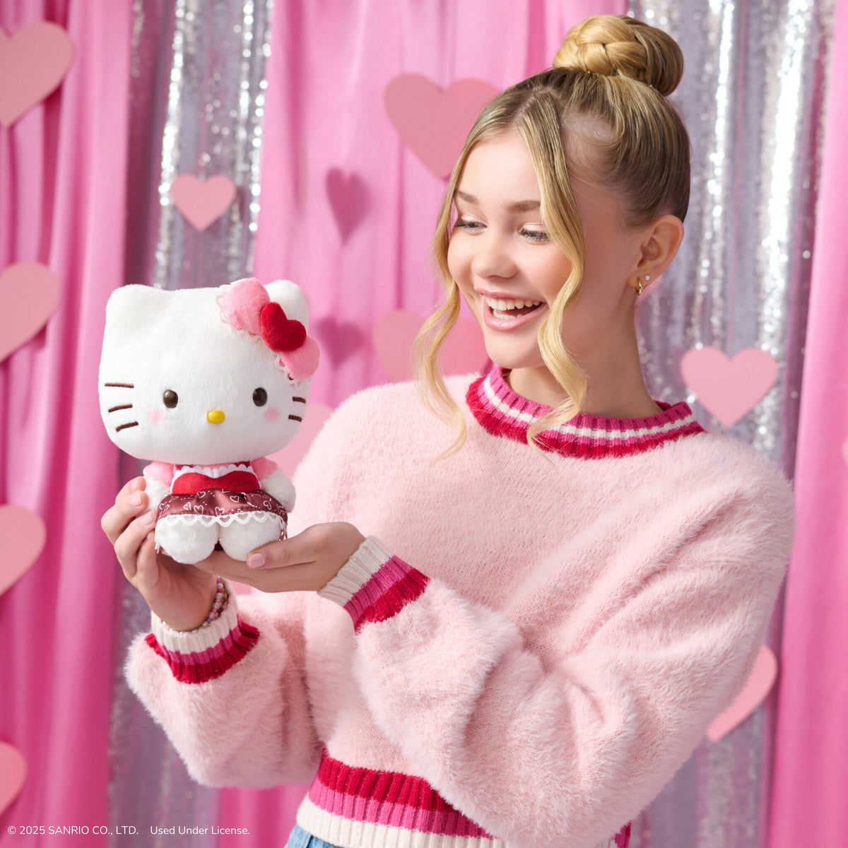 Hello Kitty 8&quot; Ultra-Premier Valentine’s Plush (Limited Edition) Plush Jazwares