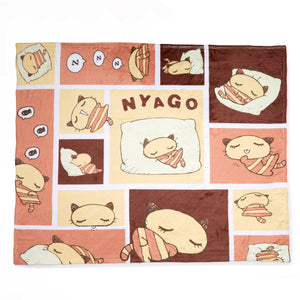 Nyago Lazy Day Throw Blanket Home Goods Printful   