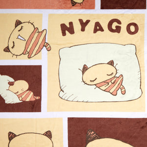 Nyago Lazy Day Throw Blanket Home Goods Printful   