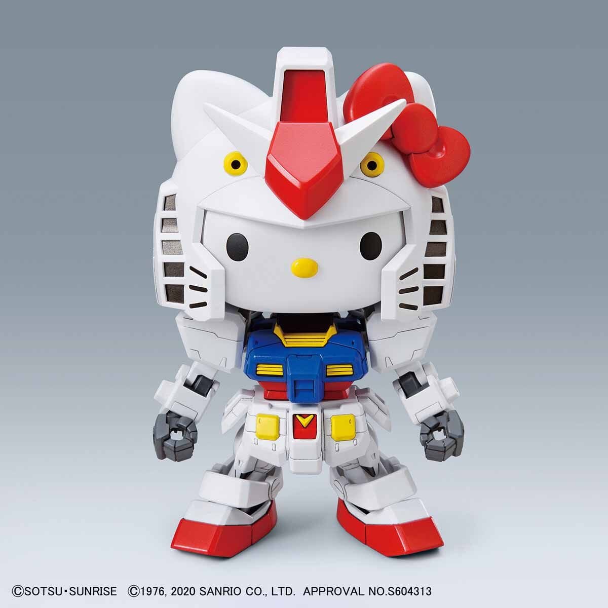 Hello Kitty RX-78-2 Gundam Model Kit (SD Gundam EX-Standard) Toys&amp;Games BANDAI