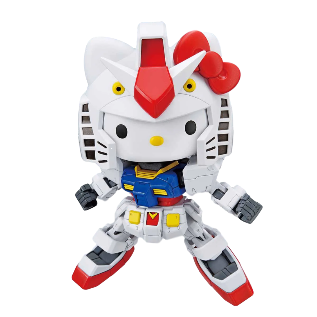 Hello Kitty RX-78-2 Gundam Model Kit (SD Gundam EX-Standard) Toys&amp;Games BANDAI