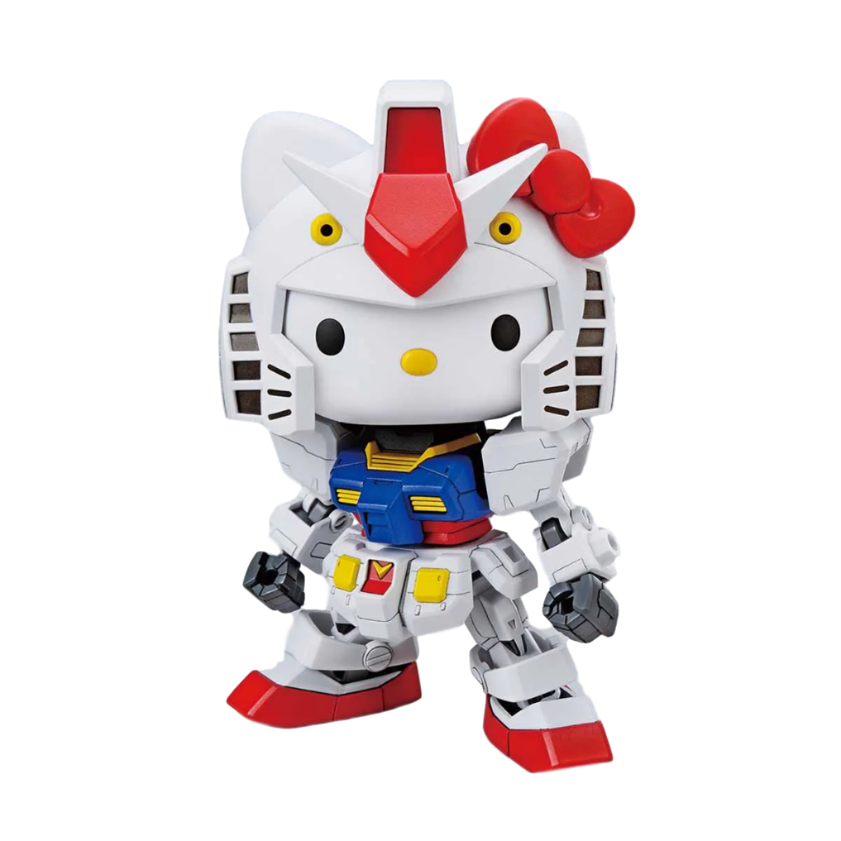 Hello Kitty RX-78-2 Gundam Model Kit (SD Gundam EX-Standard) Toys&amp;Games BANDAI