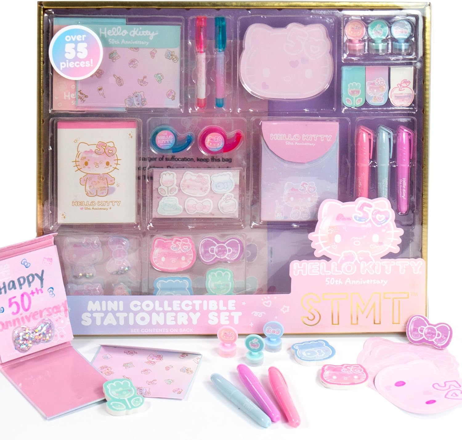 Hello Kitty x STMT 50th Anniversary Mini Collectible Stationery Set