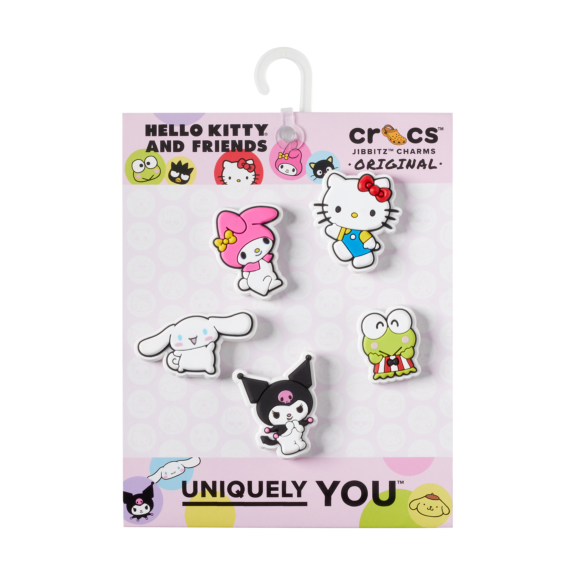 Hello Kitty and Friends x Crocs Classic Jibbitz™ Charms 5-Pack Accessory Crocs   