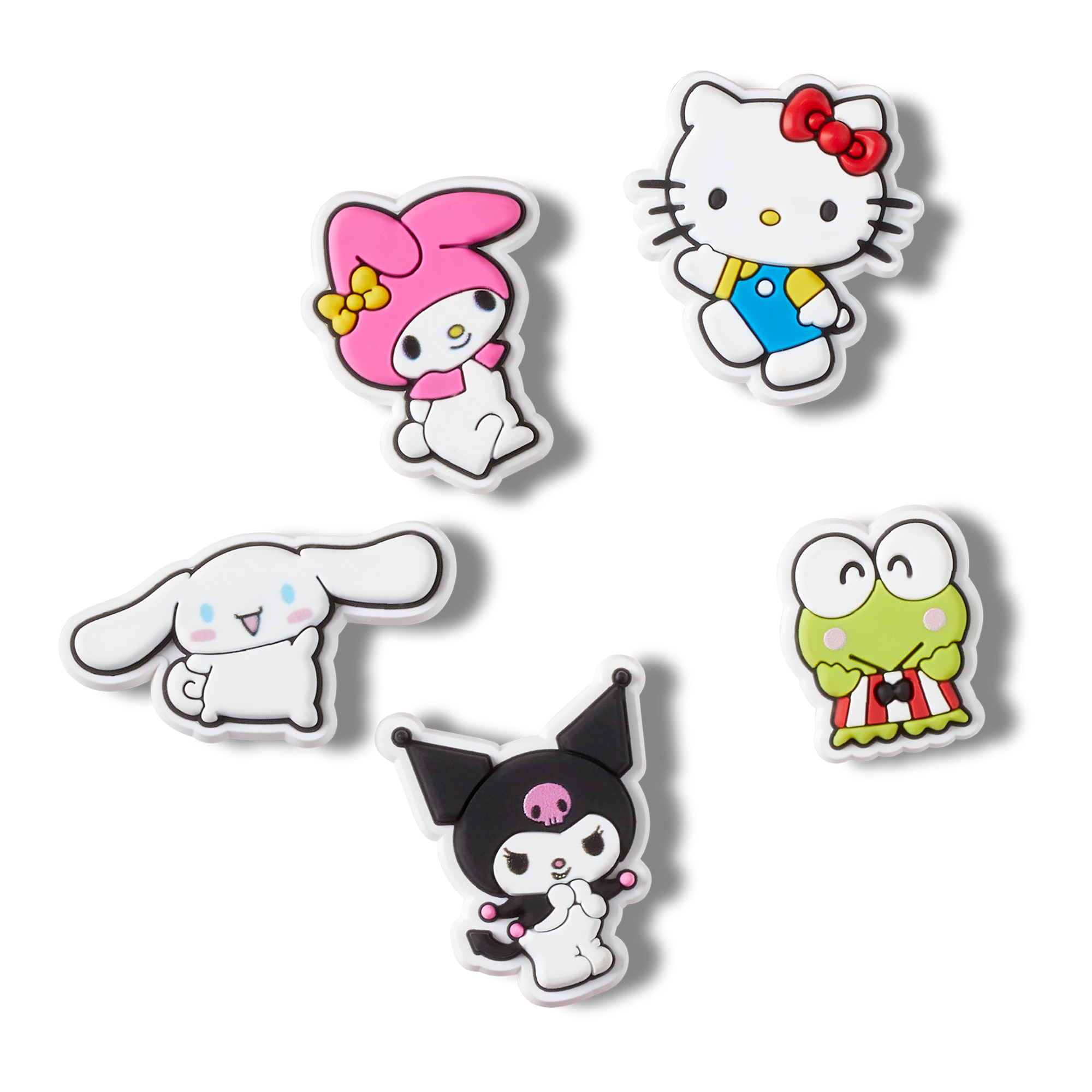 Hello Kitty and Friends x Crocs Classic Jibbitz™ Charms 5-Pack Accessory Crocs   