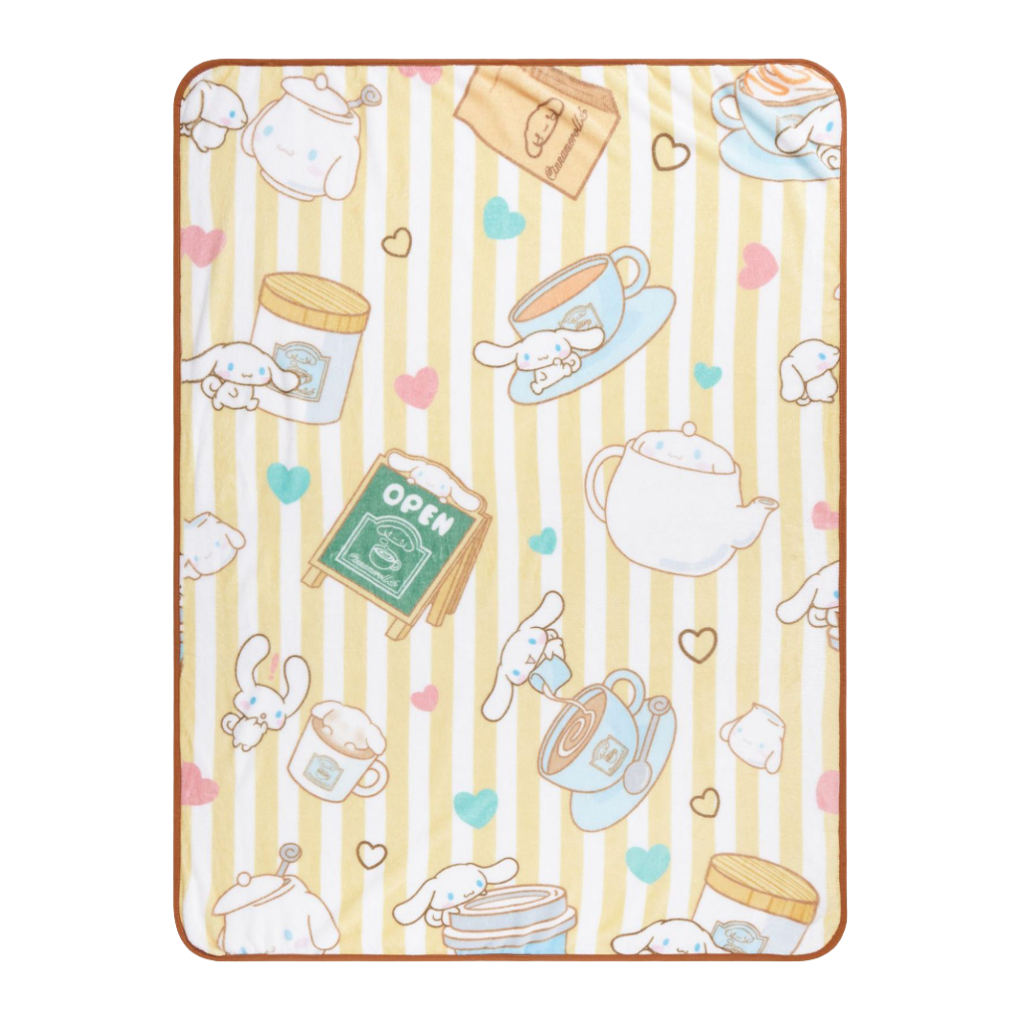 Cinnamoroll Café Throw Blanket Home Goods BIOWORLD   