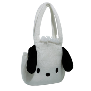 Pochacco Face Plush Tote Bag Bags BIOWORLD   