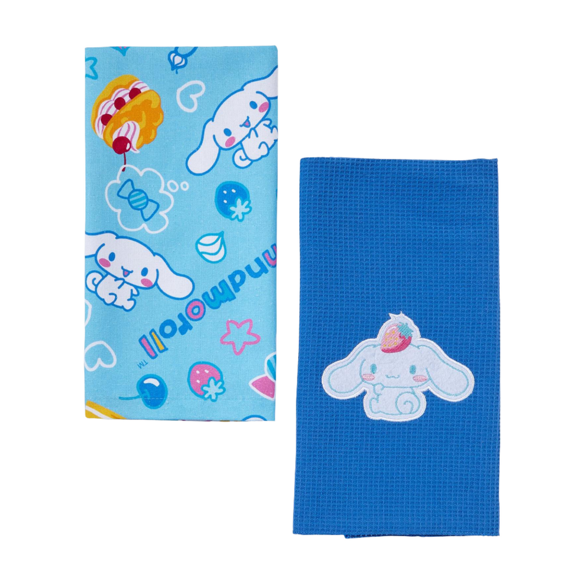 Cinnamoroll Berry Sweets 2-Pc Kitchen Towel Set Home Goods BIOWORLD   