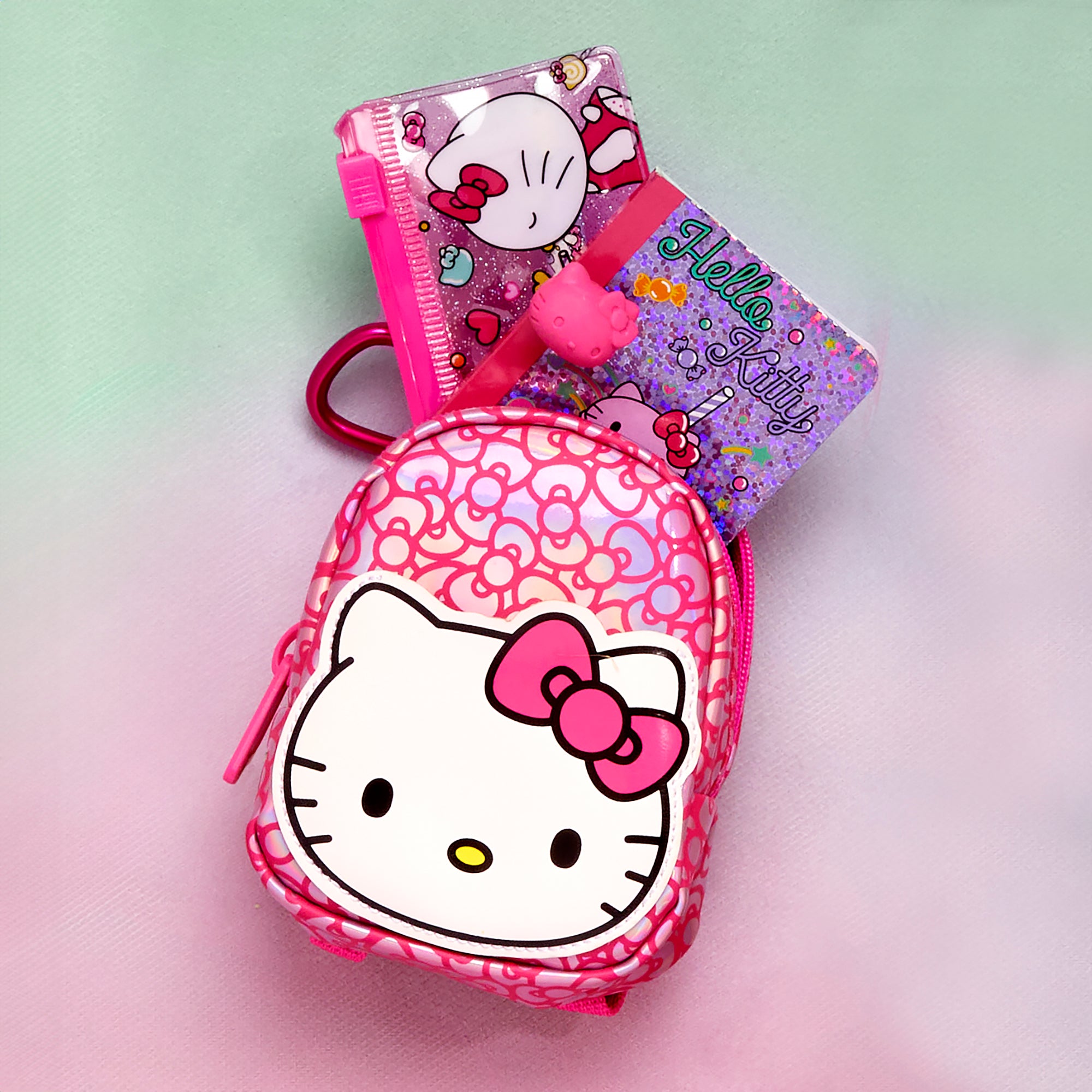 Hello Kitty Hot Pink Real Littles Micro Backpack Bags License 2 Play Toys   