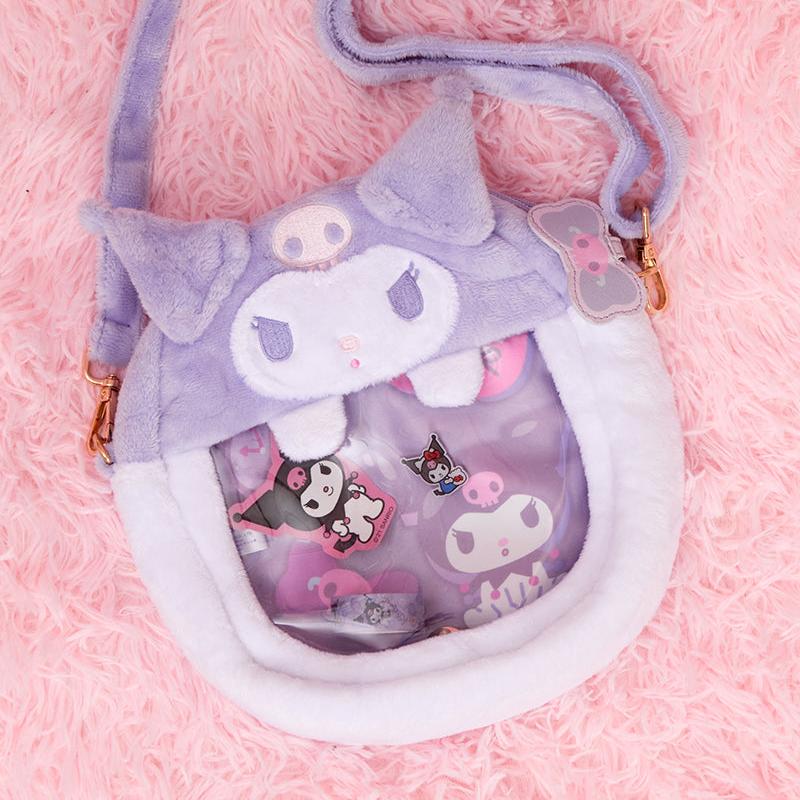 Kuromi Plush Crossbody Ita-Bag Bags Global Original   